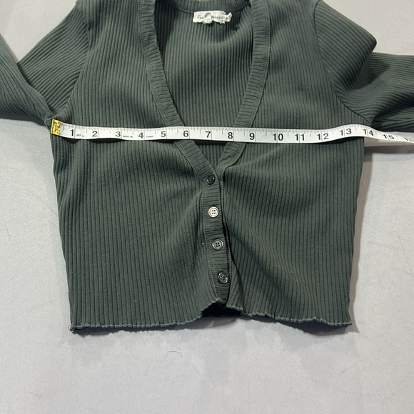 Good American essentials cropped cardigan - Picture 4 of 6